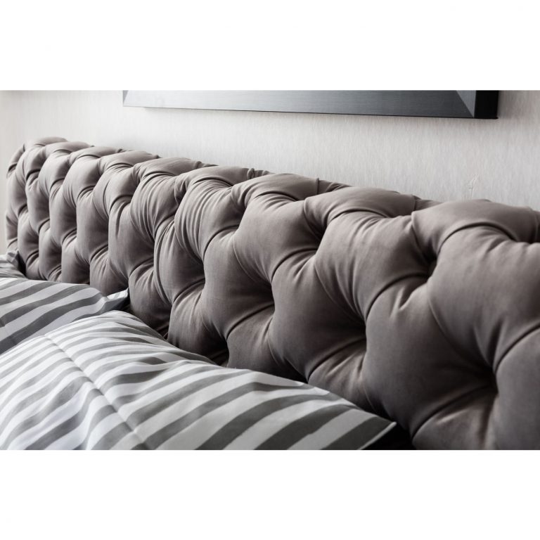Легло Desire Silver Grey 180x200 cm