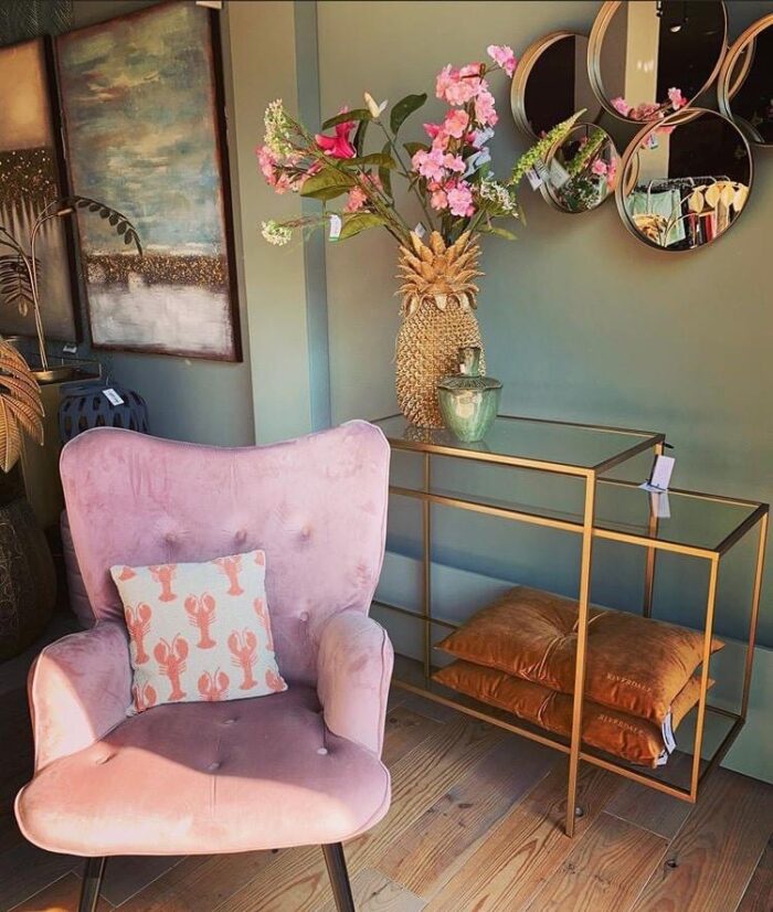 kare design дизайнерско плюшено кресло розово кресло