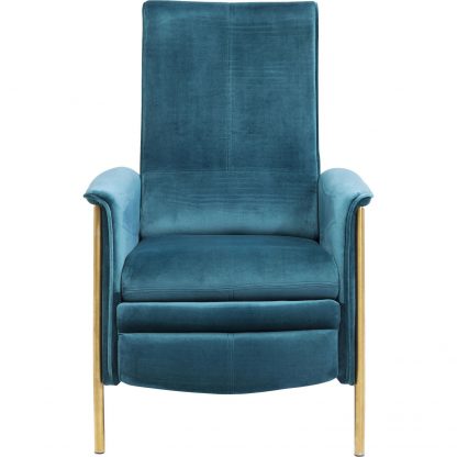 Релакс стол Lazy Velvet Blue