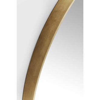 Огледало Curve Round Brass 100 см