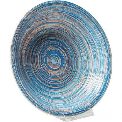 Дълбока чиния Swirl Blue Ш21 см