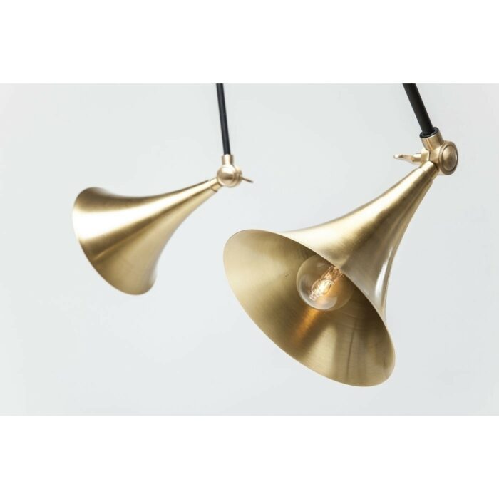 Kare Каре 37626 дизайнерски полилей лампа месинг златно