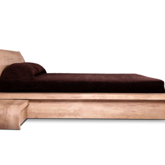 Легло с огънати детайли Сенс луксозно легло модерен стил