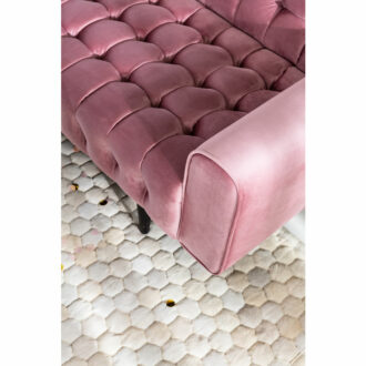 60598 дизайнерски килим естествена кожа Каре Kare