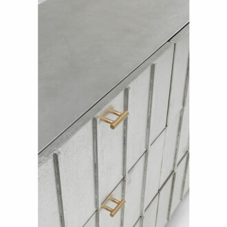 81045 Kare design каре дизайнерски шкаф сребърен скрин шкаф с чекмеджета
