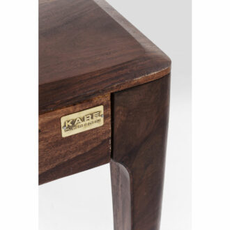 81265 kare design дизайнерска трапезна маса ръчно изработена естестествено дърво цвят орех