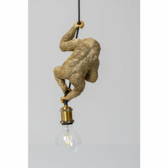 52297 monkey lamp kare design дизайнерска лампа маймуна каре лампа златна лампа