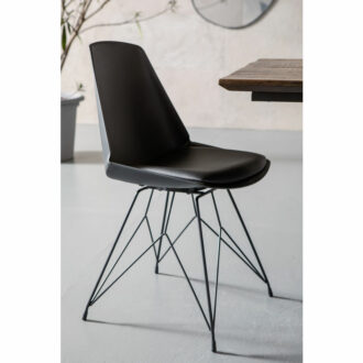 82744 kare design wire дизайнерски трапезен стол модерен стил индустриален