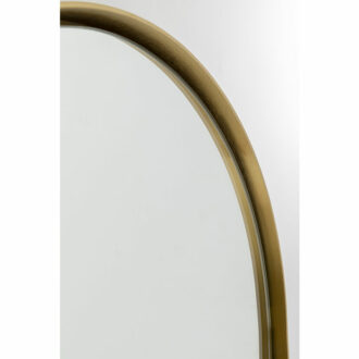 82969 curve kare design дизайнерско огледало стоящо огледало златно