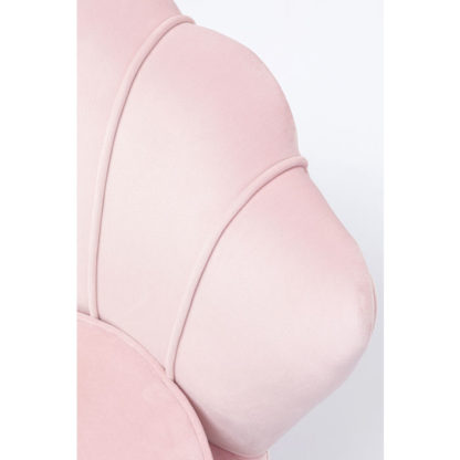 85193 water lily kare design дизайнерско кресло розово плюшено кресло златно