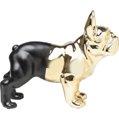 38541 kare design bulldog money box дизайнерска златна касичка булдог