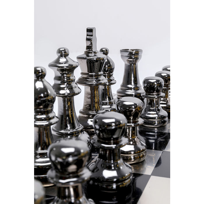 51529 kare design chess дизайнерски шах каре златен шах луксозен шах
