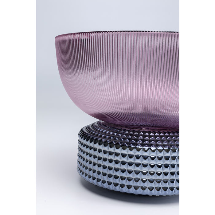 52262 kare design marveluos duo vase дизайнерска луксозна стъклена ваза синя стъклена ваза каре