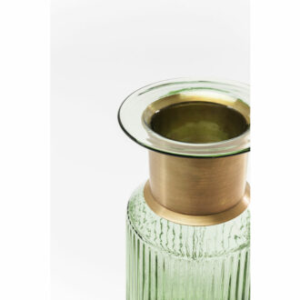 60574 kare design barfly дизайнерска ваза каре стъклена ваза зелена луксозен подарък