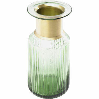 60574 kare design barfly дизайнерска ваза каре стъклена ваза зелена луксозен подарък