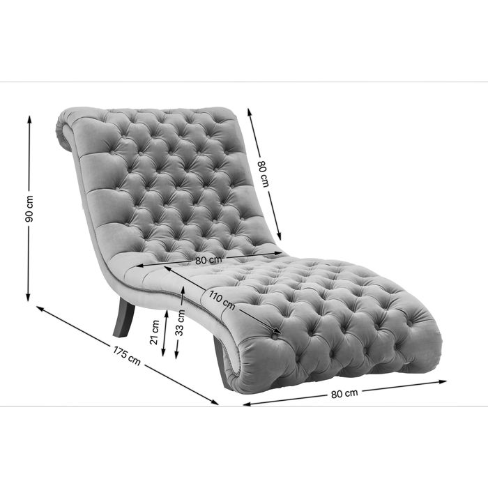 81040 kare design relax chair desire grey