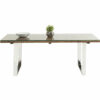 82849 kare design rustico table дизайнерска трапезна маса рустикален стил естествено дърво луксозни мебели