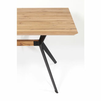 83160 kare design downtown дизайнерска трапезна маса индустриал дъбова маса