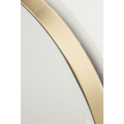 83205 kare design jetset mirror gold дизайнерско златно огледало модерен стил минимализъм луксозни мебели и аксесоари каре