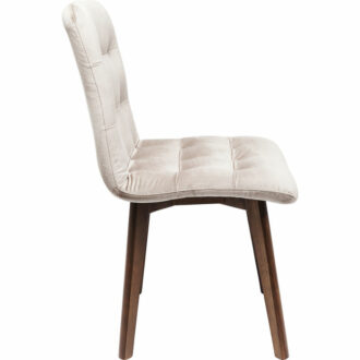 83413 kare design moritz луксозни мебели дизайнерски тапициран стол сив плюш