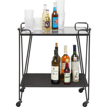 83673 kare design tray table mesh дизайнерска количка за сервиране помощна маса на колелца