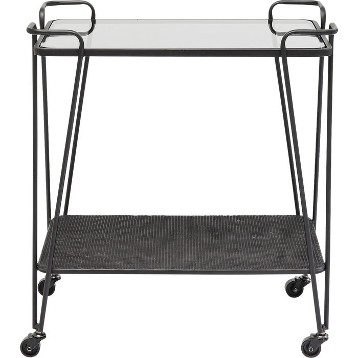 83673 kare design tray table mesh дизайнерска количка за сервиране помощна маса на колелца