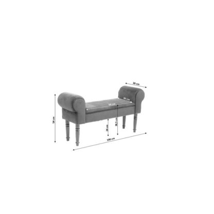 83977 kare design bench wing blossom луксозна дизайнерска пейка черна плюшена пейка луксозни дизайнерски мебели
