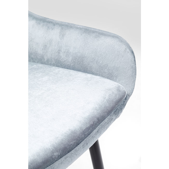 84333 kare design east sid grey дизайнерски трапезен стол сив плюшен стол луксозно обзавеждане мебели каре