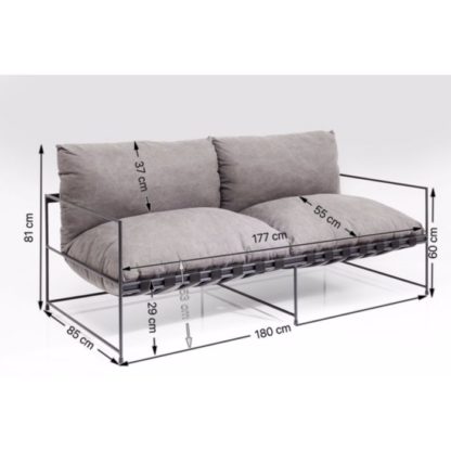 83119 kare design cornwall дизайнерски двуместен диван луксозно обзавеждане модерен стил