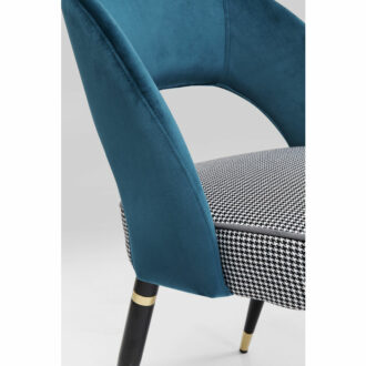 84148 kare design samantha bluegreen дизайнерски стол плюшен стол луксозно обзавеждане мебели каре