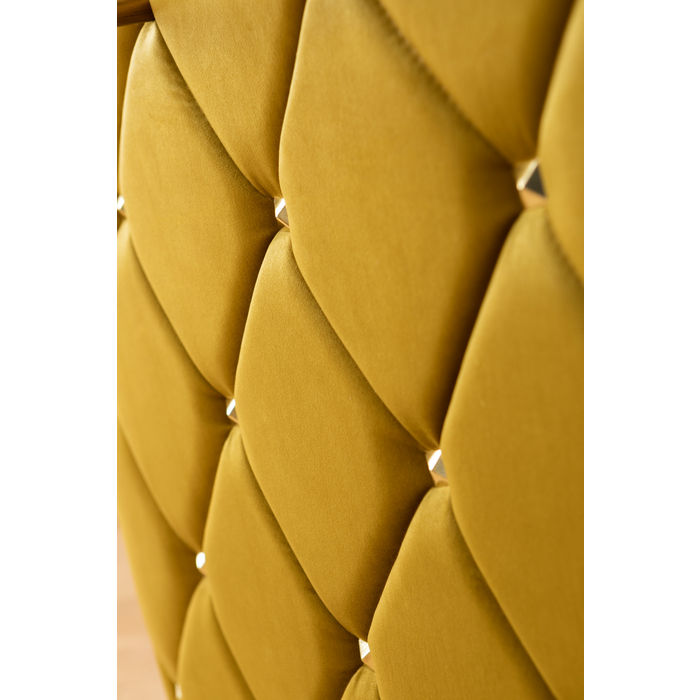 84407 kare design lady rock yellow дизайнерски бар златен бар жълт плюш месинг луксозно обзавеждане каре
