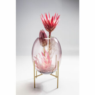 51128 kare design stilt дизайнерска ваза луксозна стъклена ваза каре