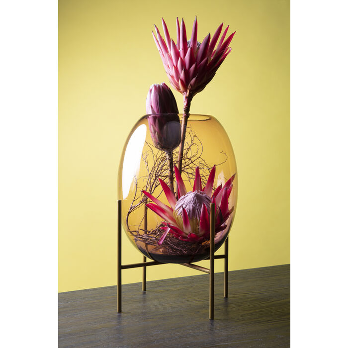 51128 kare design stilt дизайнерска ваза луксозна стъклена ваза каре