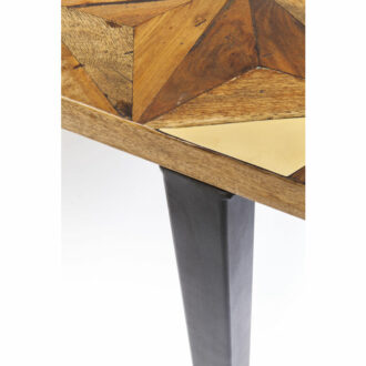 83828 kare design illusion table дизайнерска трапезна мас инкрустирано дърво луксозно обзавеждане каре