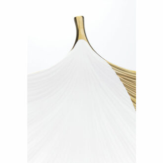 Ginkgo elegance rim дизайнерска декорация гинко златна декоративна чиния луксозен подарък