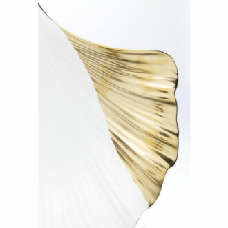 Ginkgo elegance rim дизайнерска декорация гинко златна декоративна чиния луксозен подарък