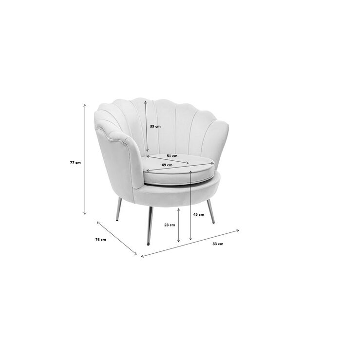 85193 kare design lily дизайнерско розово кресло цикламено кресло луксозно обзавеждане каре