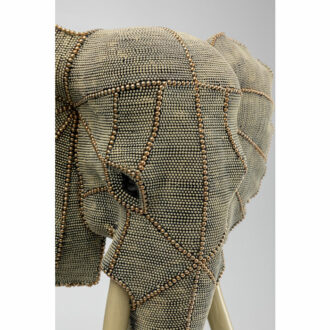 51919 kare design elephant head pearls дизайнерска декорация ръчна изработка аксесоари декорация каре