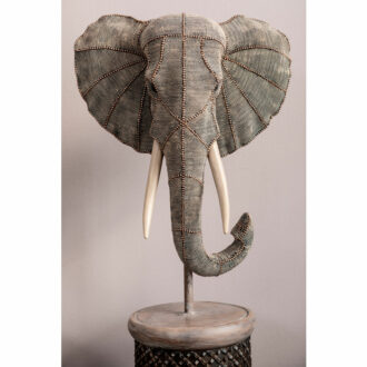 51919 kare design elephant head pearls дизайнерска декорация ръчна изработка аксесоари декорация каре