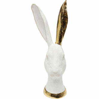 68028 kare design bunny gold дизайнерска декорация луксозен подарък златно зайче дизайнерска деко фигура каре