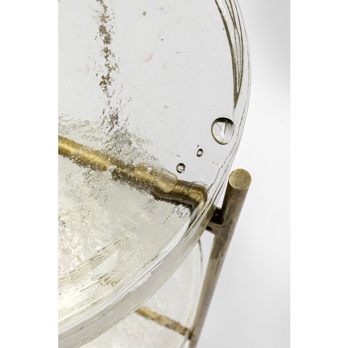 81154 kare design ice double дизайнерска масичка стъклена масичка помощна маса стъкло златна масичка луксозно обзавеждане каре