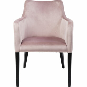 83578 kare design mode дизайнерски трапезен стол розов стол тапицерия плюш луксозно обзавеждане мебели каре