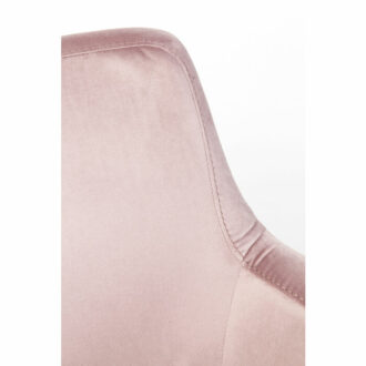 83578 kare design mode дизайнерски трапезен стол розов стол тапицерия плюш луксозно обзавеждане мебели каре