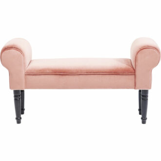 83983 kare design wing mauve дизайнерска пейка розова пейка плюшена пейка луксозно обзавеждане мебели каре