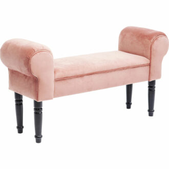83983 kare design wing mauve дизайнерска пейка розова пейка плюшена пейка луксозно обзавеждане мебели каре
