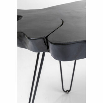 85269 kare design aspen table дизайнерска помощна масичка естествена дървесина тиково дърво маса черна масичка луксозно обзавеждане каре дизайнерски мебели каре