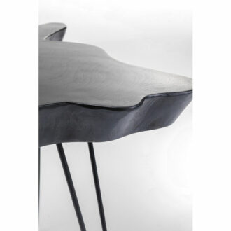 85269 kare design aspen table дизайнерска помощна масичка естествена дървесина тиково дърво маса черна масичка луксозно обзавеждане каре дизайнерски мебели каре