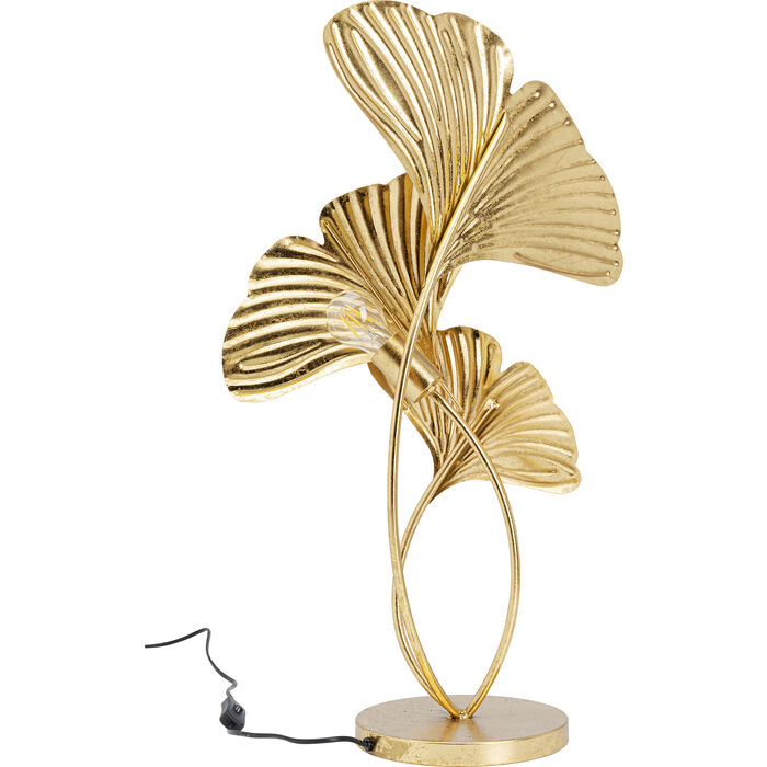 52884 kare design ginkgo table lamp дизайнерска настолна лампа нощна лампа златна лампа луксозна лампа каре мебели каре