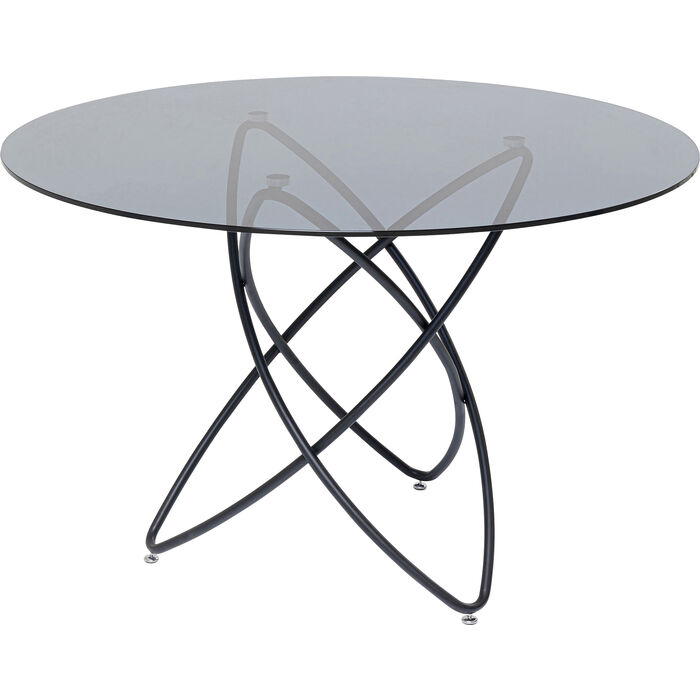85673 kare design black table дизайнерска трапезна маса модерен дизайн черна стъклена маса луксозна маса луксозно обзавеждане дизайнерски мебели каре