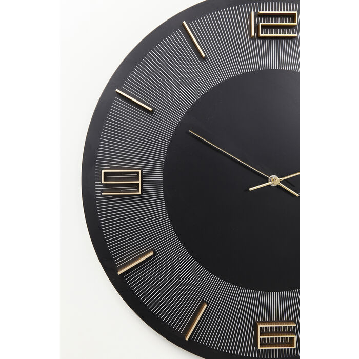 52053 kare design wall clock leonardo стенен часовник дизайнерски часовник черен часовник луксозно обзавеждане луксозен часовник каре